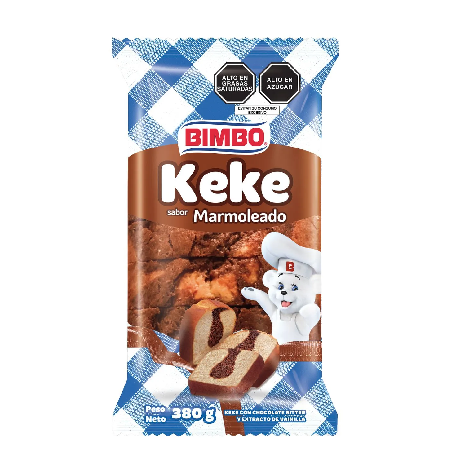 Keke Marmoleado bimbo 380g