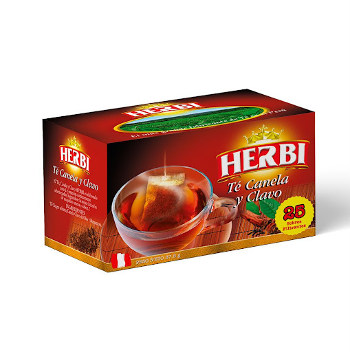 Filtrante Té Canela y Clavo Herbi 25 sobres