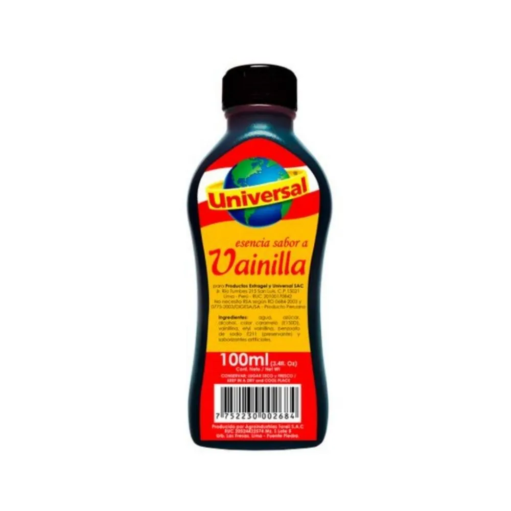 Esencia Vainilla Universal 100ml