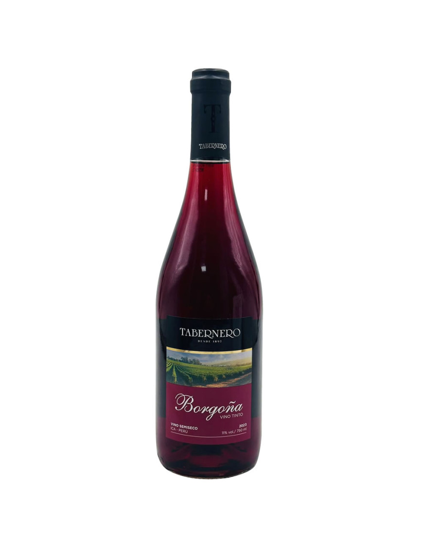Vino Semiseco Tabernero Borgona 750ml