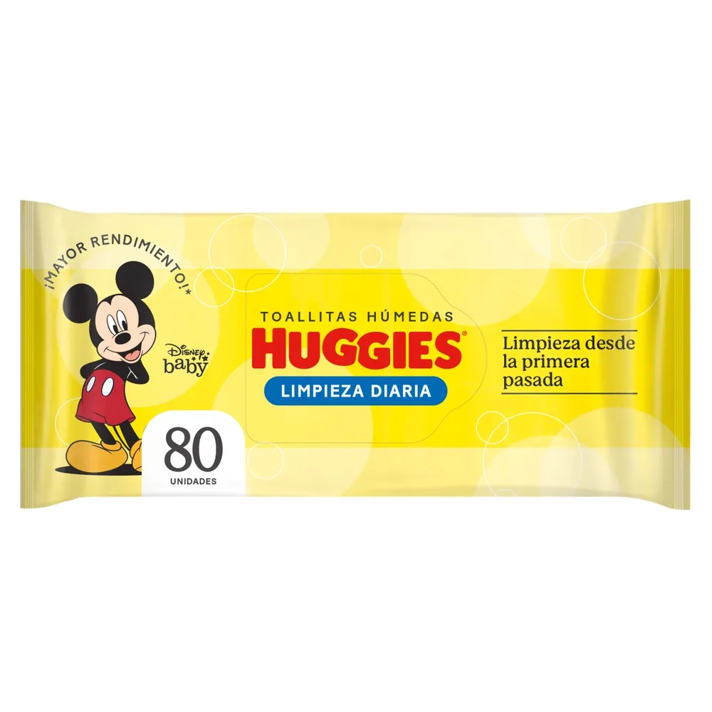 Toallitas Hum. Huggies 80und