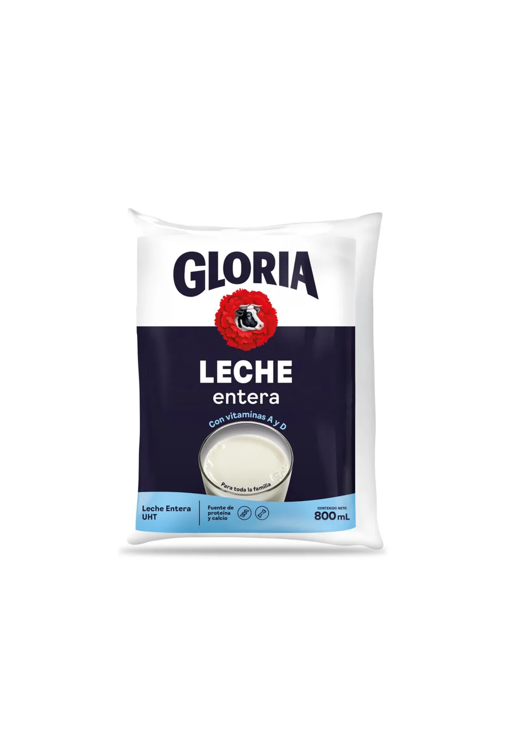 Leche Entera UHT Gloria BL 800ml