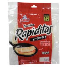 Tortillas Rapiditas 310g x 12 und