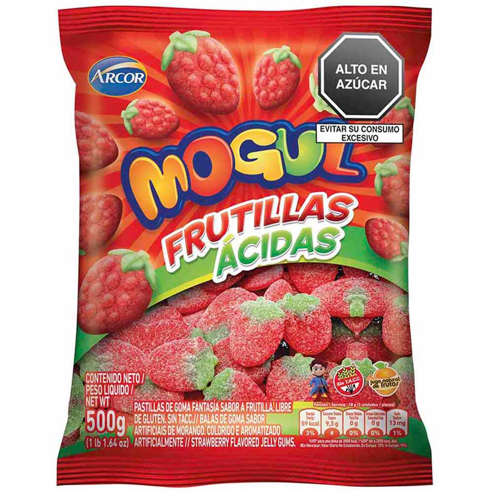 Mogul Frutillas Acidas 500g